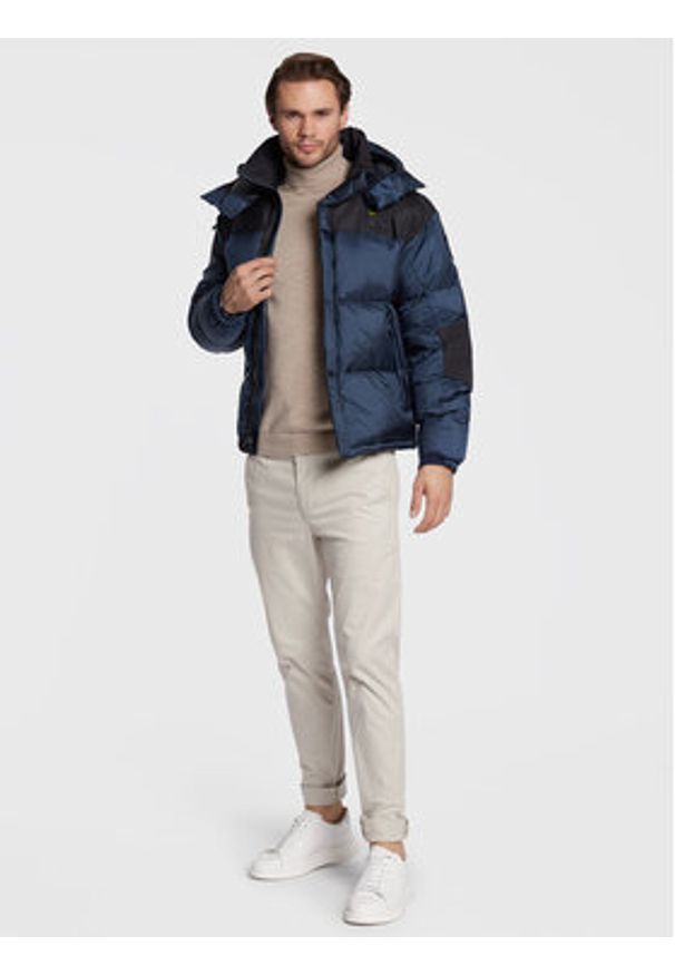 Blauer Kurtka puchowa Emerson BLUC03217 006365 Granatowy Regular Fit. Kolor: niebieski. Materiał: syntetyk