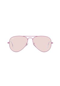 Ray-Ban Okulary kolor różowy. Kolor: różowy #4
