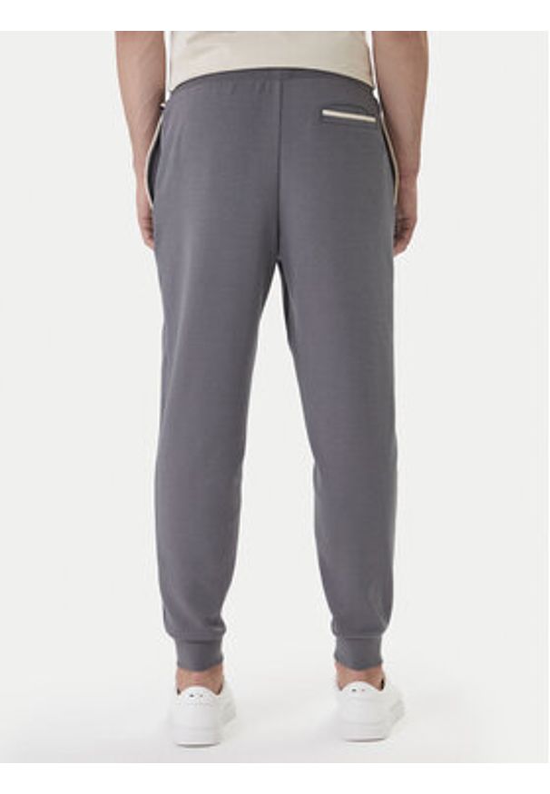 BOSS Spodnie dresowe Sense 50557197 Szary Regular Fit. Kolor: szary. Materiał: bawełna