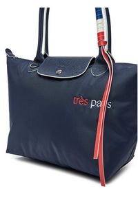 Longchamp Torebka 2605HBG Granatowy. Kolor: niebieski #4