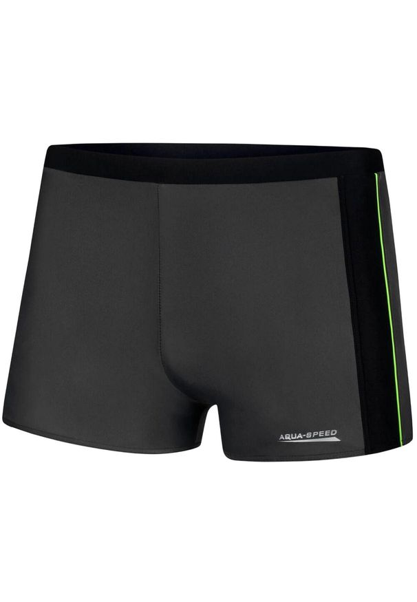 Aqua Speed - Męskie Spodenki Kąpielowe Jason. Kolor: szary. Styl: sportowy