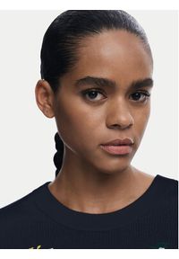 Desigual Sweter Cooper 25WWJF36 Czarny Regular Fit. Kolor: czarny. Materiał: bawełna #5