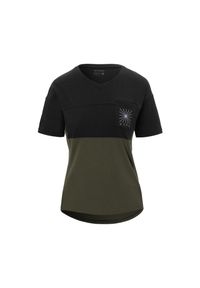 GIRO - Damski jersey Giro Ride. Kolor: czarny, wielokolorowy, zielony. Materiał: jersey. Sport: kolarstwo #1