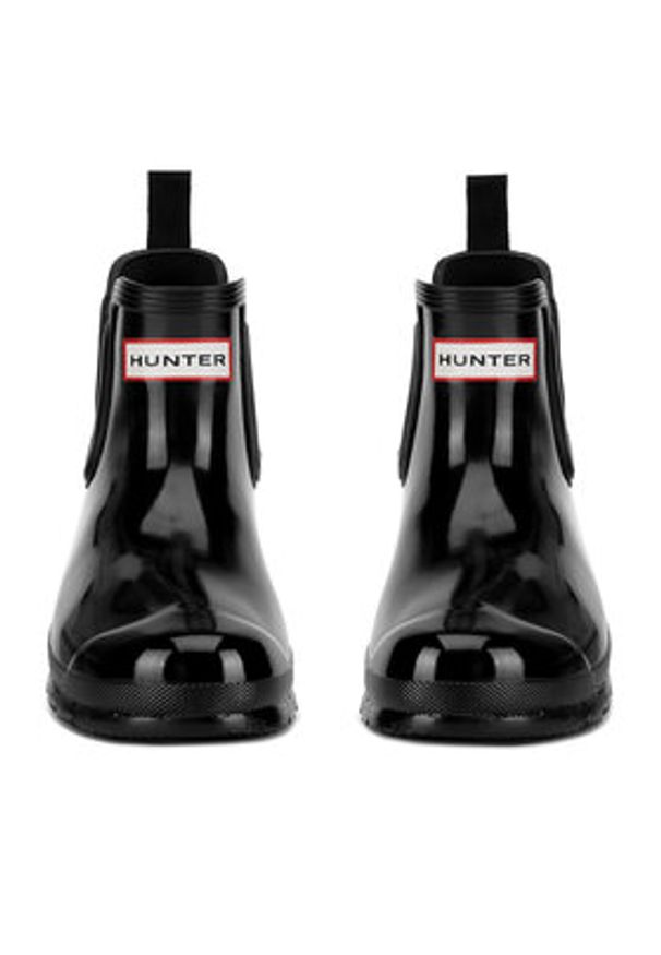 Hunter Kalosze WFS2078RGL Czarny. Kolor: czarny. Materiał: syntetyk, kauczuk