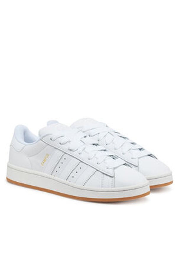 Adidas - adidas Sneakersy Campus 00s JP9996 Biały. Kolor: biały. Materiał: skóra. Model: Adidas Campus