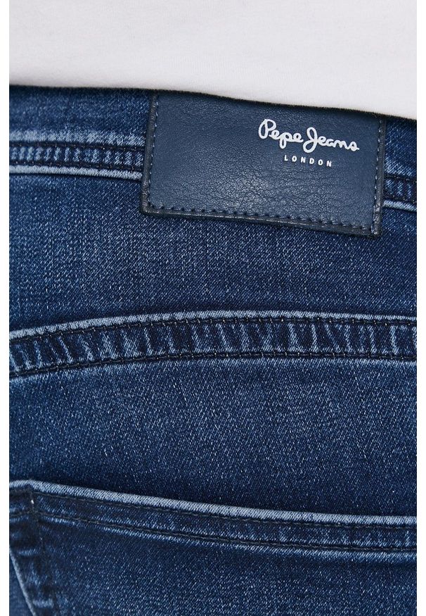 Pepe Jeans - Jeansy TRACK. Kolor: niebieski