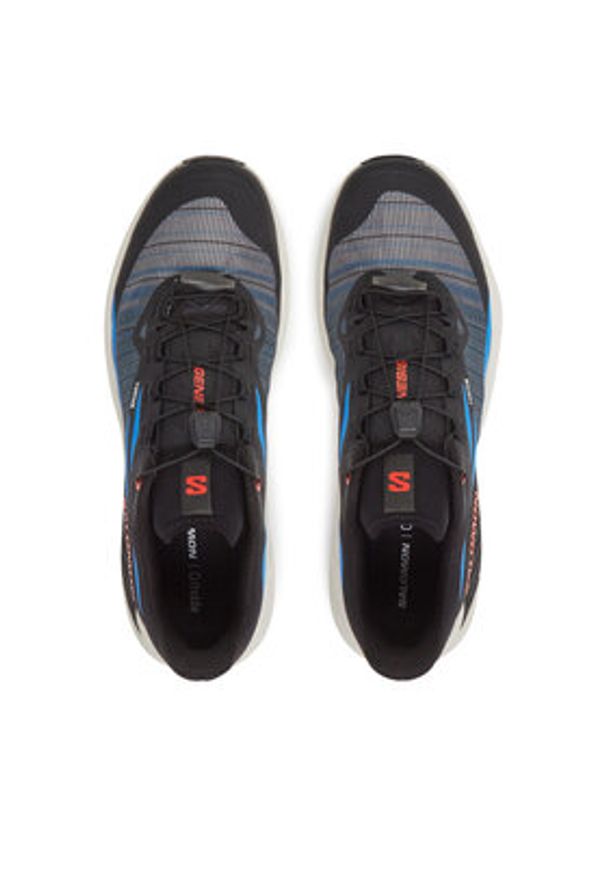 salomon - Salomon Buty do biegania Genesis L47807700 Czarny. Kolor: czarny. Materiał: materiał