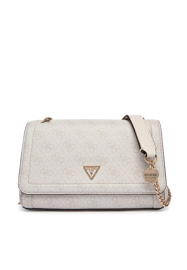 Guess Torebka Noelle II HWBG96 72210 Beżowy. Kolor: beżowy. Materiał: skórzane