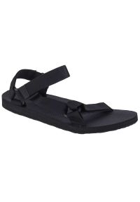 Sandały Teva M Original Universal Sandals M 1004010-BLK czarne. Zapięcie: rzepy. Kolor: czarny. Materiał: guma, syntetyk. Sezon: lato