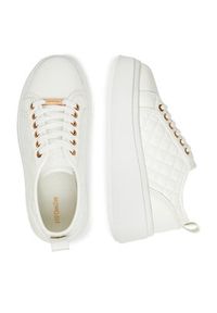 DeeZee Sneakersy AM25237-D Biały. Kolor: biały. Materiał: skóra