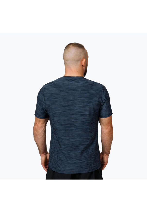 PITBULL - Pitbull Koszulka Casual Sport Small Logo Granatowa. Kolor: niebieski