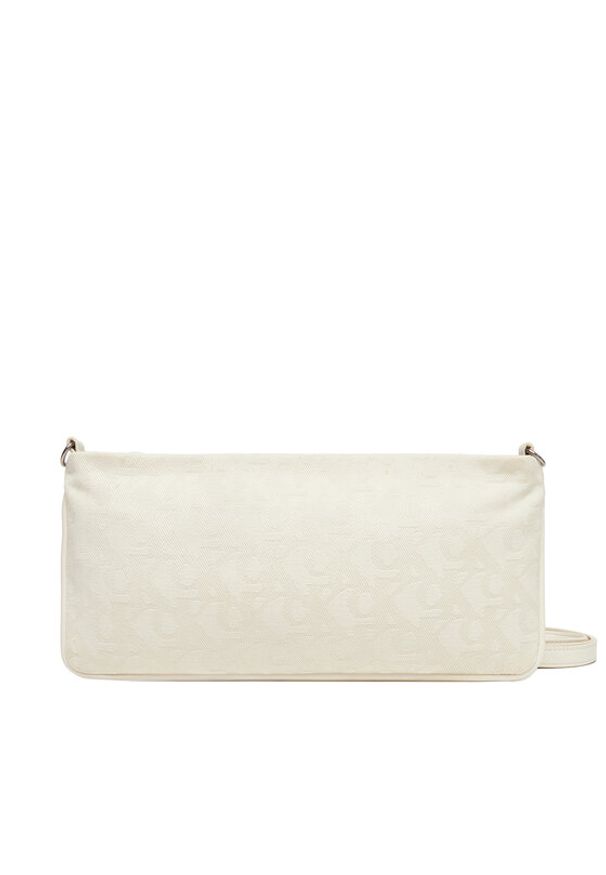 Calvin Klein Jeans Torebka Ckj Monogram Mini Bag LV04K3183G Beżowy. Kolor: beżowy