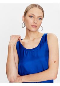 Calvin Klein Sukienka koktajlowa K20K205630 Niebieski Regular Fit. Kolor: niebieski. Materiał: jedwab. Styl: wizytowy #2