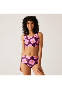 Regatta - Orla Kiely Reversible damskie bikini odwracalne. Kolor: niebieski. Materiał: materiał, tkanina #1
