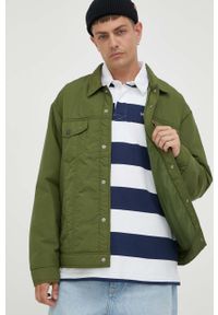 Levi's® - Levi's kurtka męska kolor zielony przejściowa. Okazja: na spotkanie biznesowe. Kolor: zielony. Styl: biznesowy #2