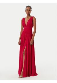 Marciano Guess Sukienka wieczorowa G6GK14 W2374 Czerwony Regular Fit. Kolor: czerwony. Materiał: wiskoza. Styl: wizytowy #5