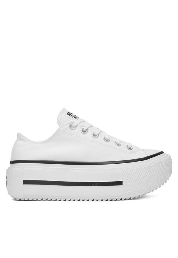 Trampki Converse. Kolor: biały. Obcas: na platformie