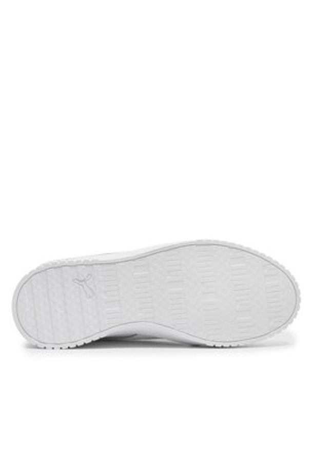 Puma Sneakersy Carina Mid Jr 38737602 Biały. Kolor: biały. Materiał: skóra