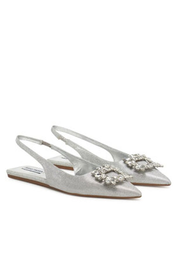 Steve Madden Sandały Calista SM11003625 Srebrny. Kolor: srebrny. Materiał: materiał