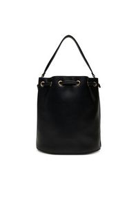 Calvin Klein Torebka Bold Ck Large Bucket Bag LV04F3232G Czarny. Kolor: czarny. Materiał: skórzane #3