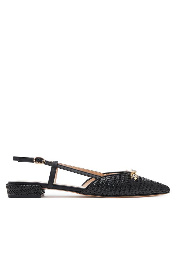 TwinSet - Baleriny TWINSET. Kolor: czarny