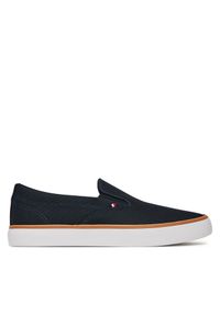 TOMMY HILFIGER - Tenisówki Tommy Hilfiger. Kolor: niebieski