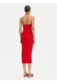 JACQUEMUS Sukienka koktajlowa 25E251DR232-1026 Czerwony Regular Fit. Kolor: czerwony. Materiał: wiskoza. Styl: wizytowy #5