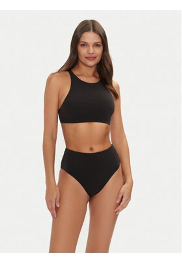 Calvin Klein Swimwear Dół od bikini KW0KW02739 Czarny. Kolor: czarny. Materiał: syntetyk