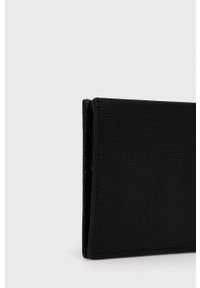 Calvin Klein - Portfel skórzany. Kolor: czarny. Materiał: materiał. Wzór: gładki #2