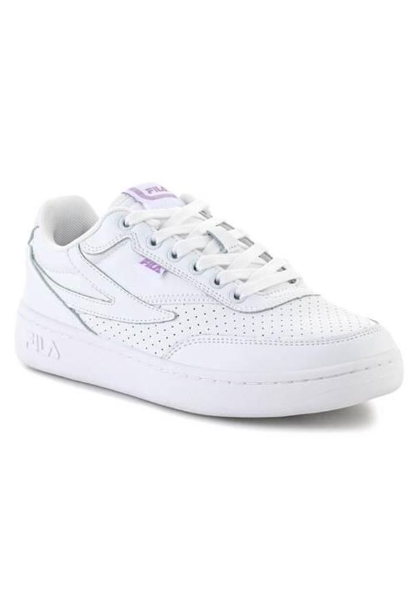 Buty do chodzenia damskie Fila Sevaro. Zapięcie: sznurówki. Kolor: biały. Materiał: tkanina, materiał, skóra, syntetyk. Szerokość cholewki: normalna. Sport: turystyka piesza