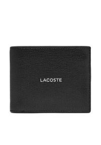 Lacoste Portfel męski NH5054OI Czarny. Kolor: czarny. Materiał: skóra #4