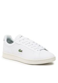 Lacoste Sneakersy Carnaby Pro 123 2 Sma 745SMA01121R5 Biały. Kolor: biały. Materiał: skóra