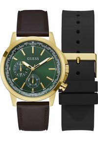 Zegarek Guess Zegarek męski Guess GW0664G2 brązowy. Kolor: brązowy #1