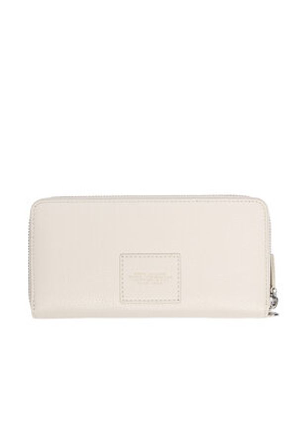 MARC JACOBS - Marc Jacobs Portfel The Leather Continental 2P4SMP015S02 Écru. Materiał: skóra