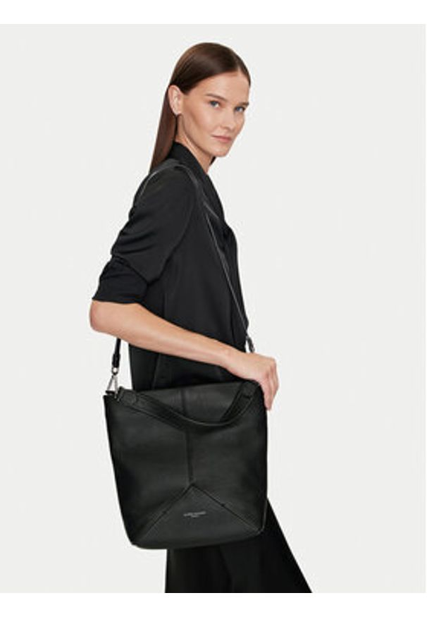 Gianni Chiarini Torebka Ambra BS 9786 STSR-CHEV Czarny. Kolor: czarny
