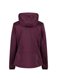 Kurtka damska turystyczna CMP 39A5006M. Kolor: wielokolorowy, różowy, brązowy. Materiał: softshell. Sport: turystyka piesza #2