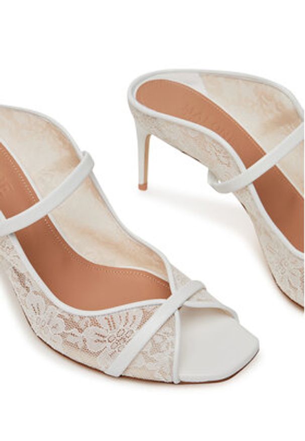 MALONE SOULIERS Klapki Noah 70-10 Biały. Kolor: biały. Materiał: materiał