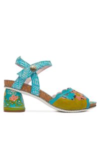 Sandały Laura Vita. Kolor: turkusowy #1