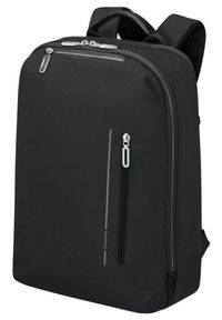 Samsonite Ongoing 14.1'' czarny. Kolor: czarny. Materiał: nylon. Styl: biznesowy, casual