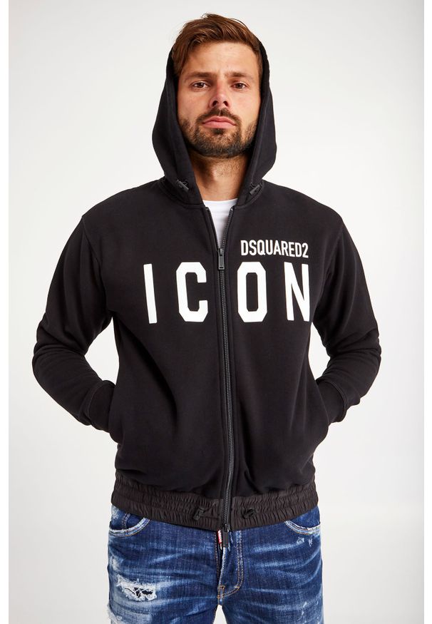 BLUZA DSQUARED2. Typ kołnierza: kaptur