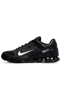 Buty męskie Nike Reax 8 TR Mesh 621716-033 - czarne. Zapięcie: sznurówki. Kolor: czarny. Materiał: mesh. Szerokość cholewki: normalna. Sport: fitness
