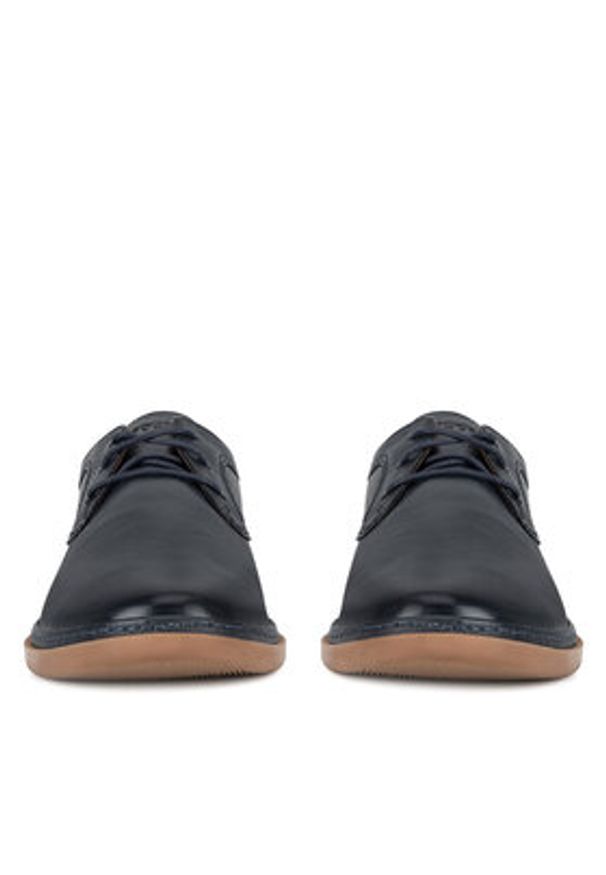 Lasocki Półbuty VITO-04 MB Granatowy. Kolor: niebieski. Materiał: skóra