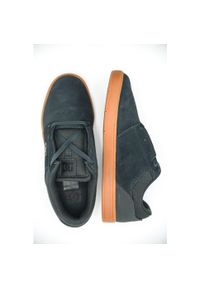 Trampki DC Shoes Crisis 2, Mężczyźni. Kolor: czarny. Materiał: zamsz, materiał. Sport: skateboard