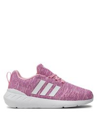 Adidas - adidas Sneakersy Swift Run 22 C GW8181 Różowy. Kolor: różowy. Materiał: materiał. Sport: bieganie