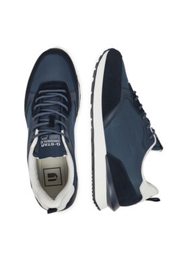 G-Star RAW - G-Star Raw Sneakersy KMS4011-1 Granatowy. Kolor: niebieski. Materiał: materiał