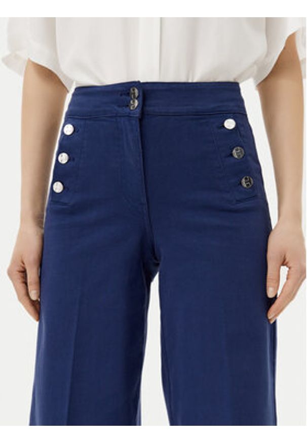 Silvian Heach Jeansy Serrano GPP25086JE Niebieski Wide Leg. Kolor: niebieski