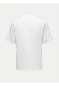 only - ONLY T-Shirt 15270390 Biały Regular Fit. Kolor: biały. Materiał: bawełna #5
