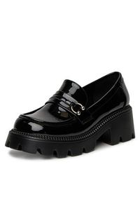 DeeZee Loafersy HLD-2016-1 Czarny. Kolor: czarny. Materiał: skóra #7