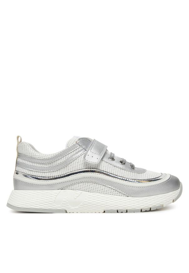 Sneakersy Naturino. Kolor: srebrny