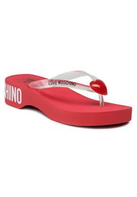 Love Moschino - Japonki LOVE MOSCHINO. Kolor: biały #1